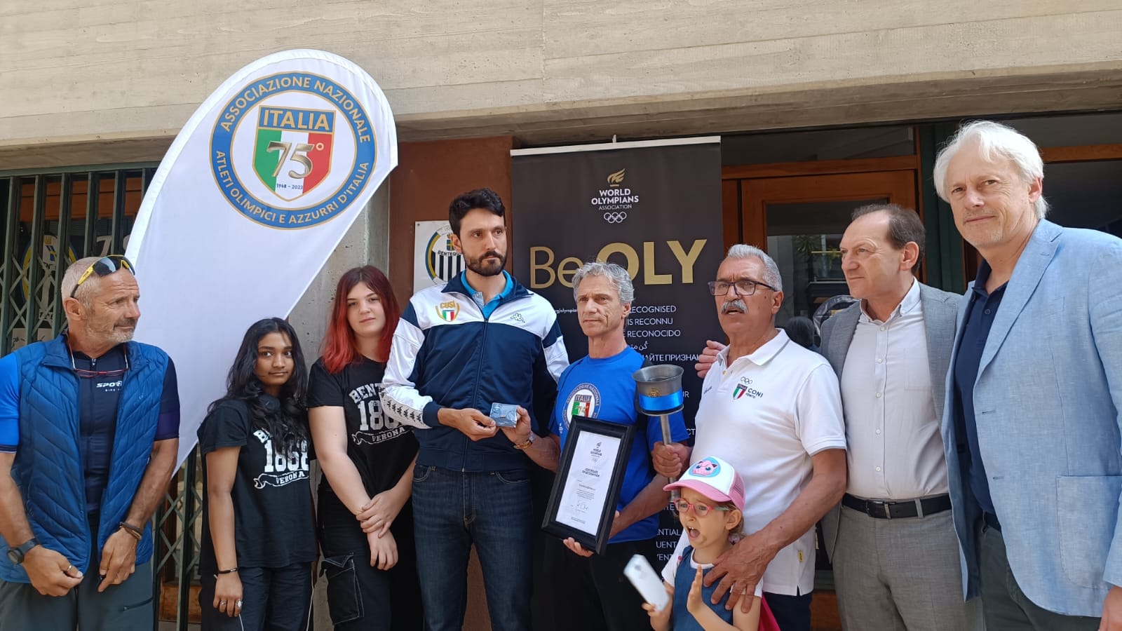 La Fiaccola Olimpica è ripartita da Verona, destinazione Milano