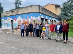 ragazzi murales boccioni