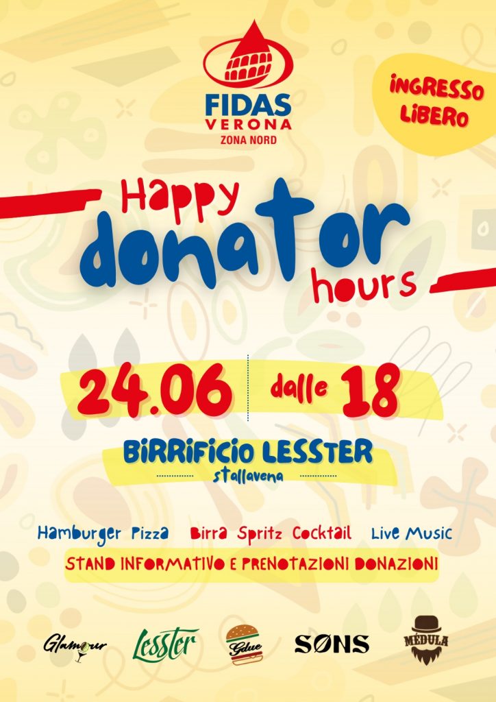 happy donator hours