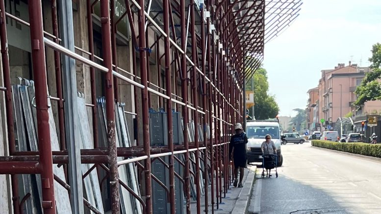 cantiere non in sicurezza